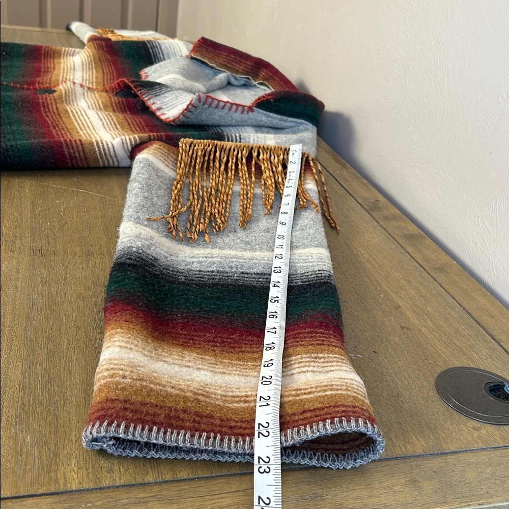 Vintage Eclectic Grandpa Woolrich Wool Custom Made Southwest Blanket Jacket XL. - Picture 16 of 16